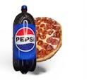 14" Medium One Topping Pizza & 2 Liter Soda Daily Special 