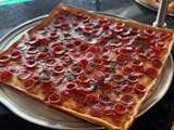 Cupping Pepperoni & Mike’s Hot Honey Pizza