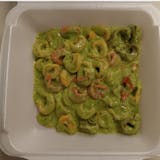 Cheese Tortellini with Pesto Sauce