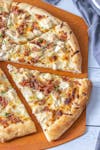 Chicken Bacon Ranch White Pizza