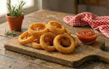 Golden Crispy Onion Rings