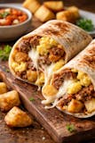 Sausage Breakfast Burrito