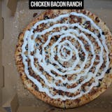 Chicken Bacon Ranch Pizza