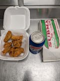10'' Sub, Wings & Can of Pop Special