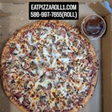 Large 2 Topping Pizza & Two 8''Subs Special