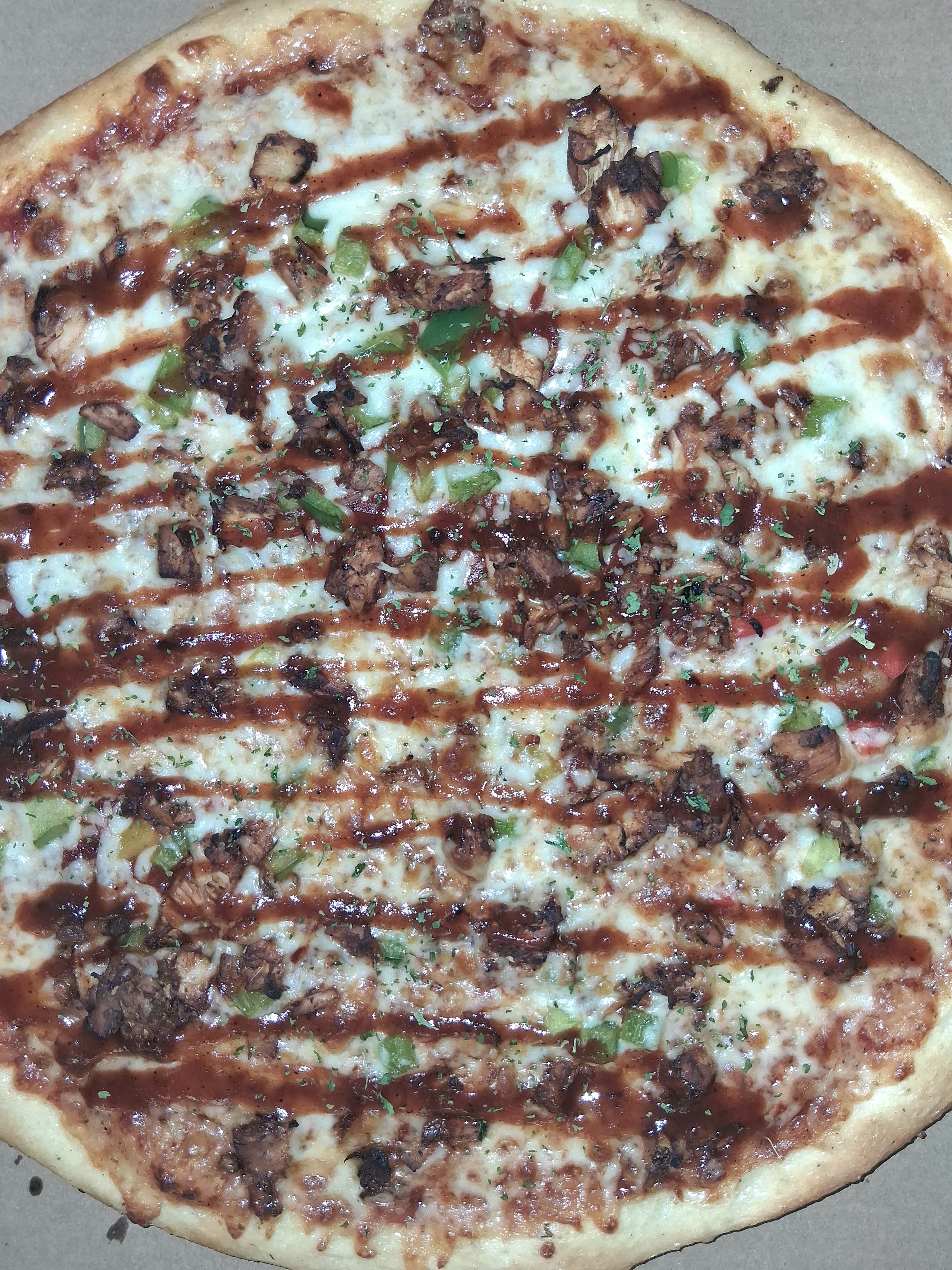 BBQ Jerk Chicken Pizza