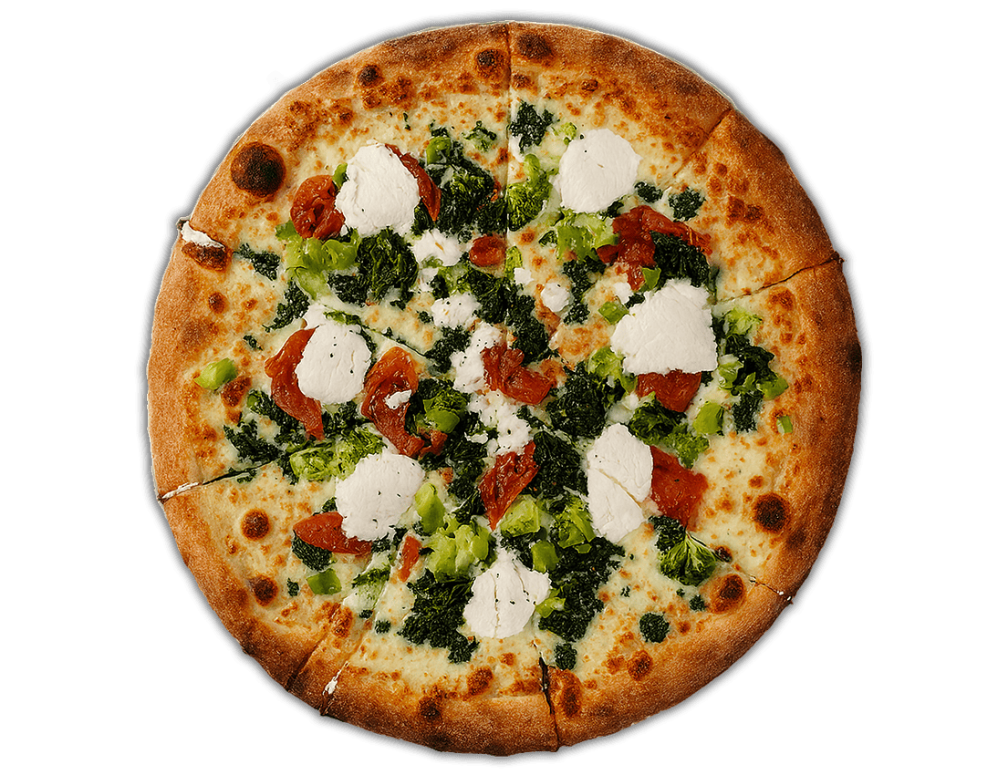 White Holiday   Pizza