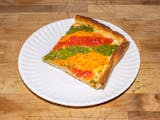 Tri Color Pizza Slice
