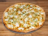 White Pizza Slice