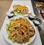 Chicken Delight Salad with Cheddar Cheese