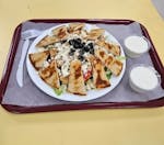 Chicken Delight Salad with Feta Cheese & Pita Bread