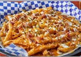 Buffalo Fries with Cheese & Bacon