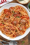 Meatballs Spaghetti