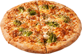 Broccoli & Chicken Pizza