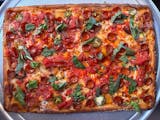 Spicy Sicilian Pepperoni Pizza 
