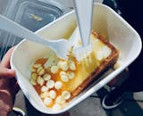 White Chocolate, Salted Carmel Cheesecake 