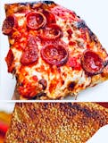 Slice of Sicilian Pepperoni Pizza