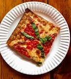 Slice of Sicilian Cheese Pizza