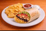 2. Chicken Burrito 