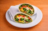 7. Grilled Vegetables With Fresh Mozzarella Cheese Wrap