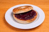 8. Bagel With Jelly Breakfast 