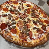 16'' Two Topping Pizza & 3 Cold Drinks Special