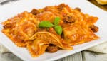 Ravioli with Meat Sauce 