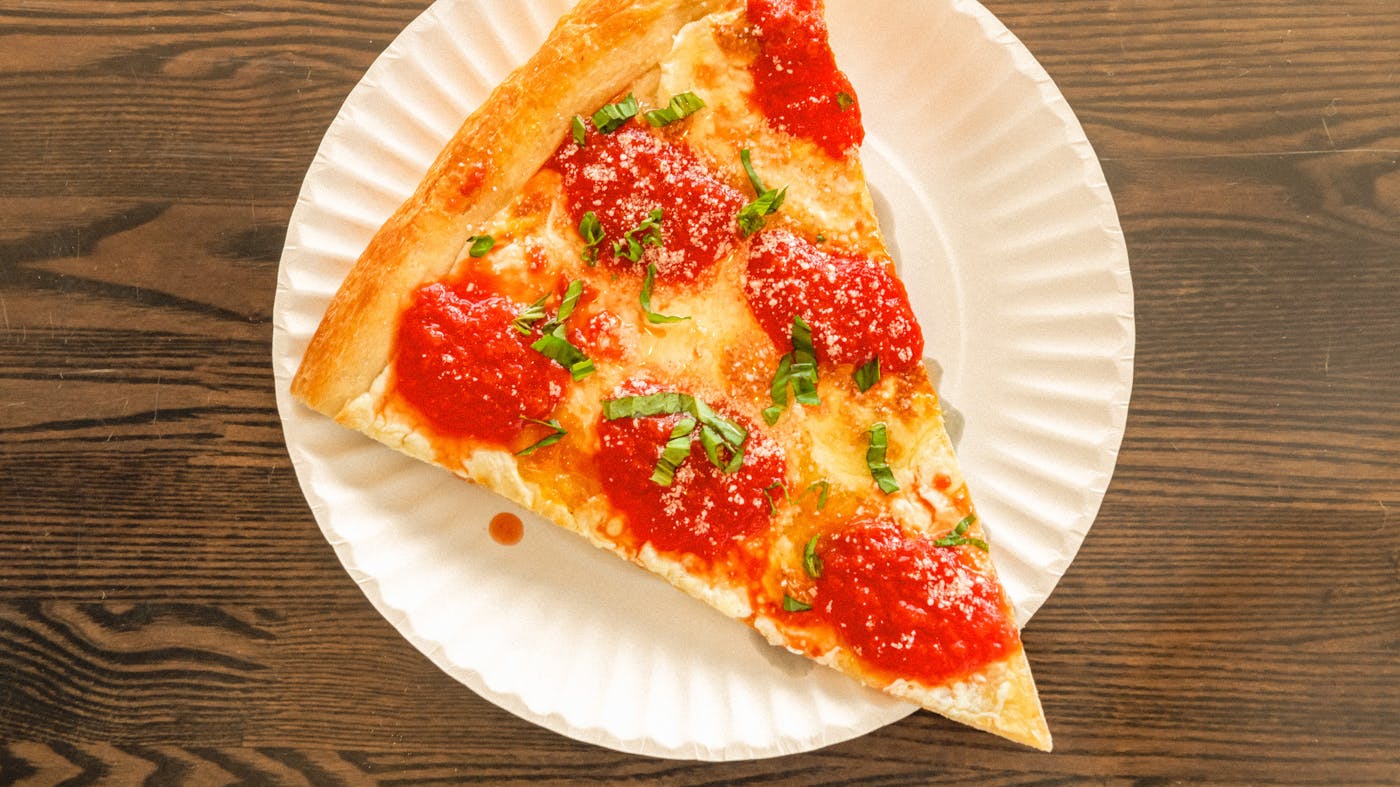 Margherita Pizza Slice