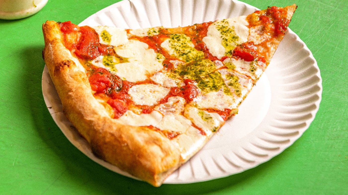 Margherita Pizza Slice