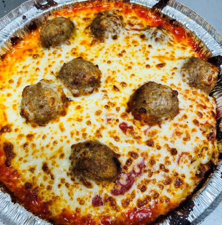 Baked Spaghetti & Meatballs