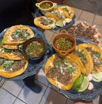 Birria Tacos ( Beef Brisket with a Side of its Wwn Stew 