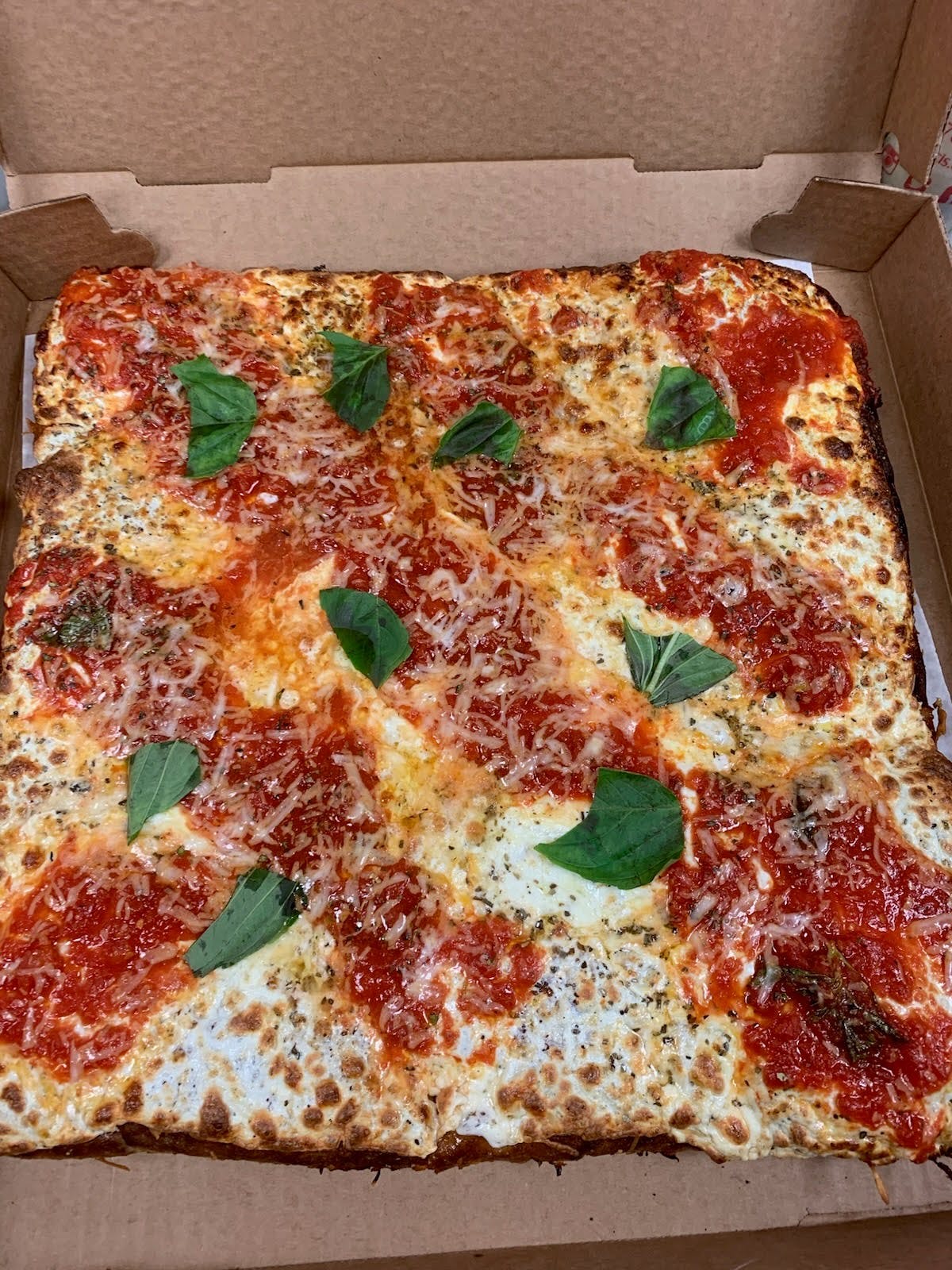 Big Boy Striper Square Pizza