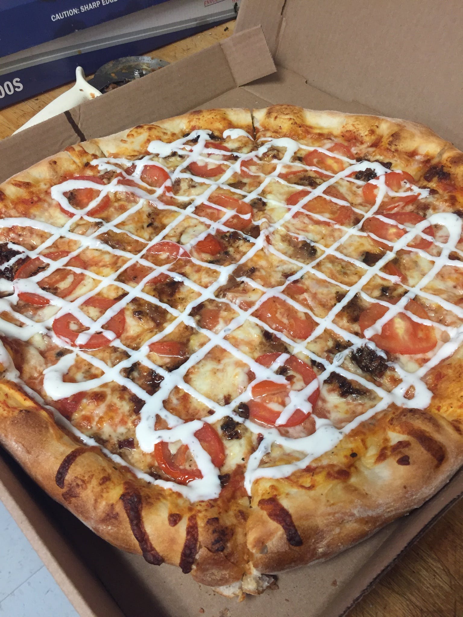 BLT Pizza