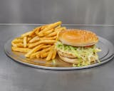 Grilled Chicken Sandwich with Fries