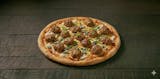 Meatball Pizza
