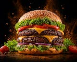 SD Crush double burger