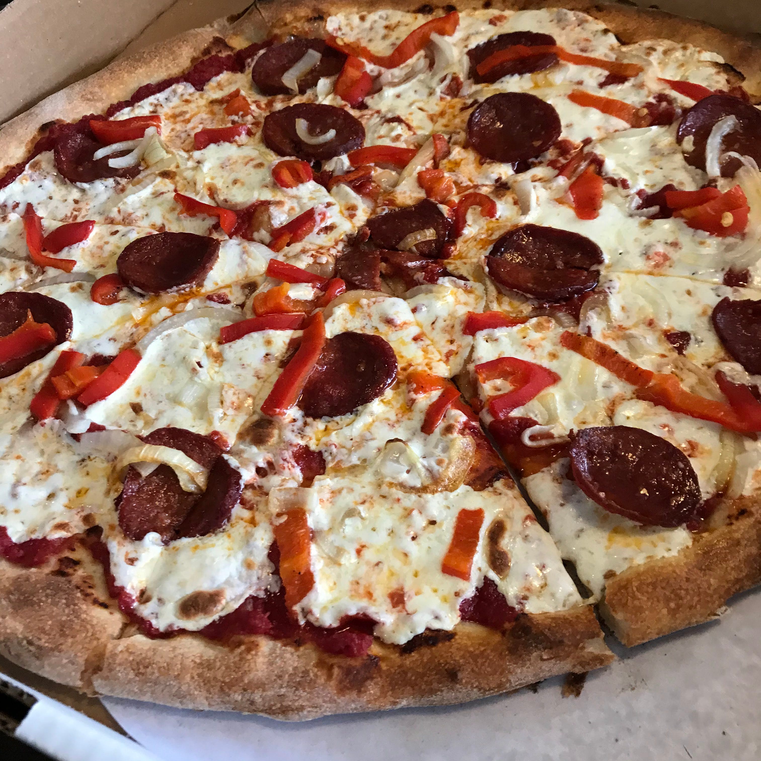 Turkish Pepperoni Pizza