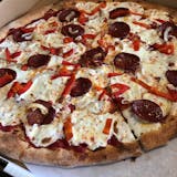 Turkish Pepperoni Pizza