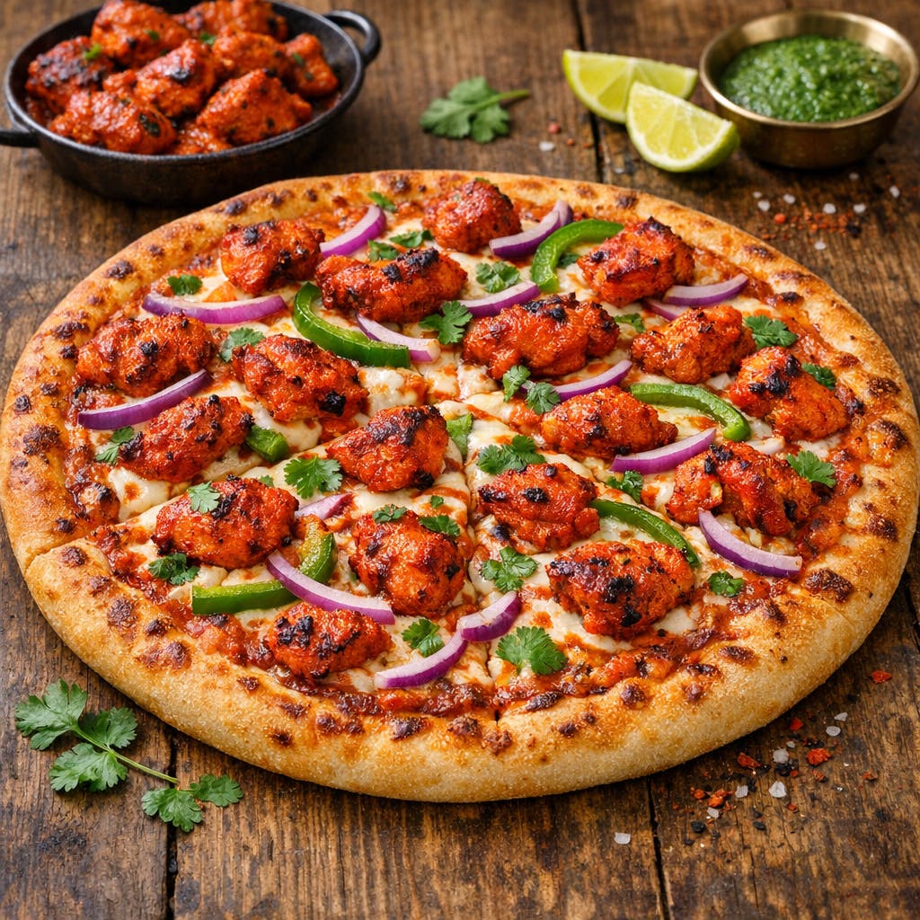 Tandoori Chicken Pizza
