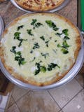 White Vegetable Pizza