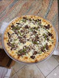 Cheesesteak Pizza