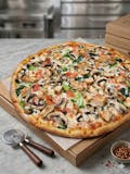 Salad Pizza with Chicken