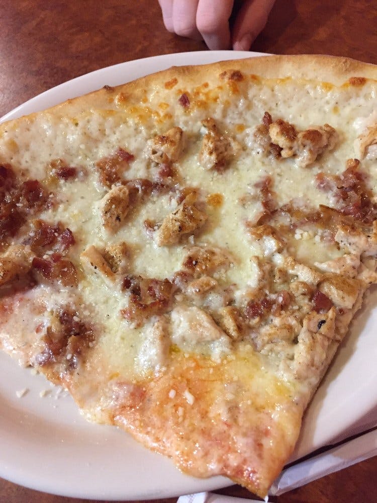 Chicken Alfredo Pizza