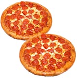 Two Large One Topping Pizza 