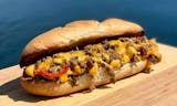 Beef Philly Cheesesteak Sub with ?