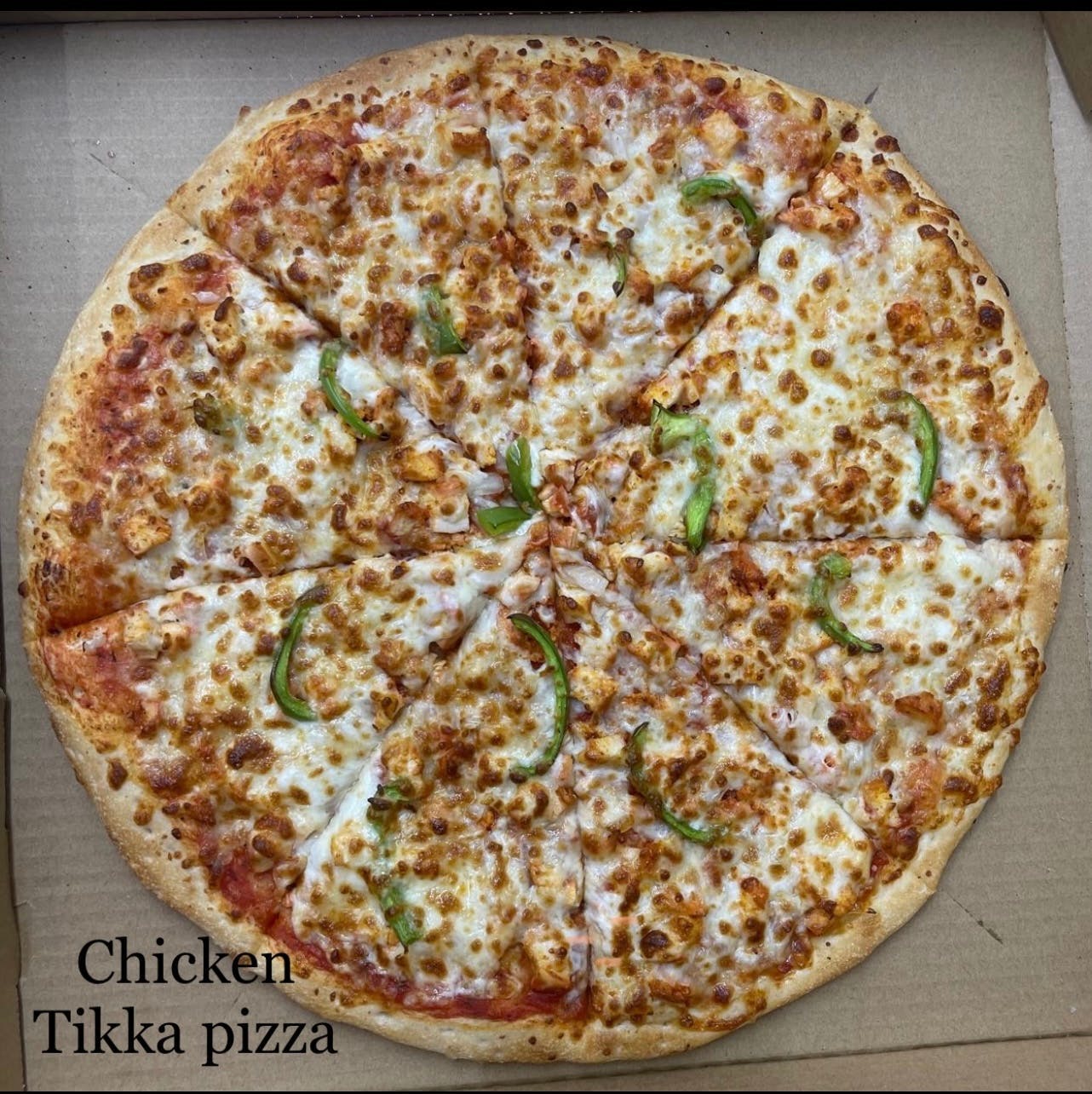 Chicken Tikka Pizza