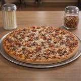 The Bacon Cheeseburger Pizza 