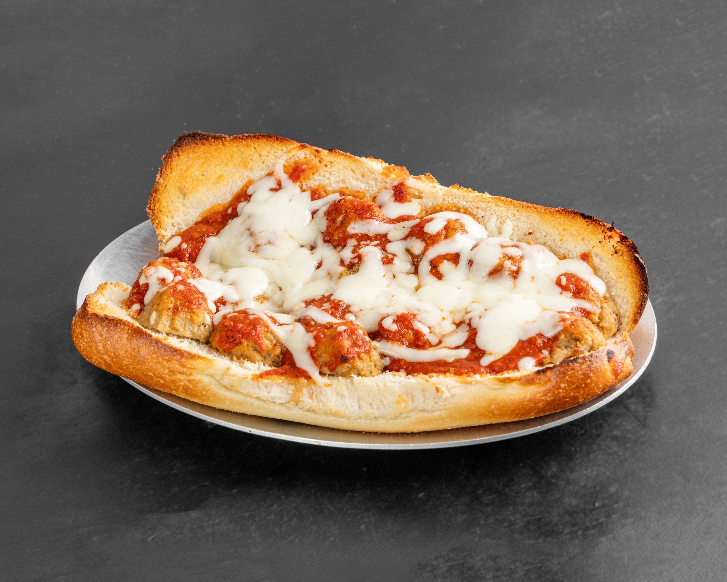 Meatball Parmigiana Heroes