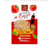 Pizza Special #3 (1-XL Pizza, 6 gk, 1Lrg Soda)