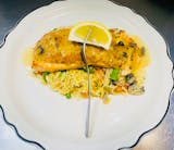 Crabmeat Stuffed Salmon Special